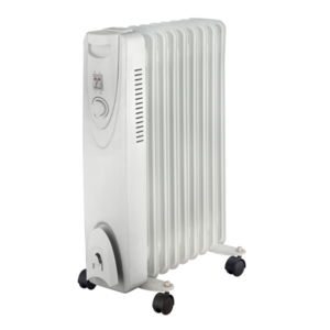 BODE Freestanding 5/7/9/11/13 Fins Oil Filled Heater Portable Room Radiator Filled Oil Heaters