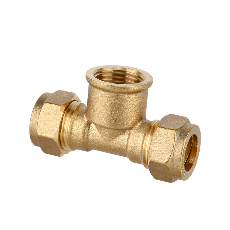 Europe Brass Fittings Pex  brass compression fittings 3/4