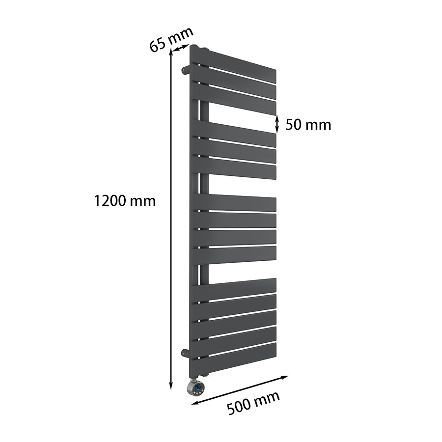 BODE Waterproof Towel Rail Electric Wall Mounted Wholesale Towel Rack Warmer EU Market Heated Towel Rack