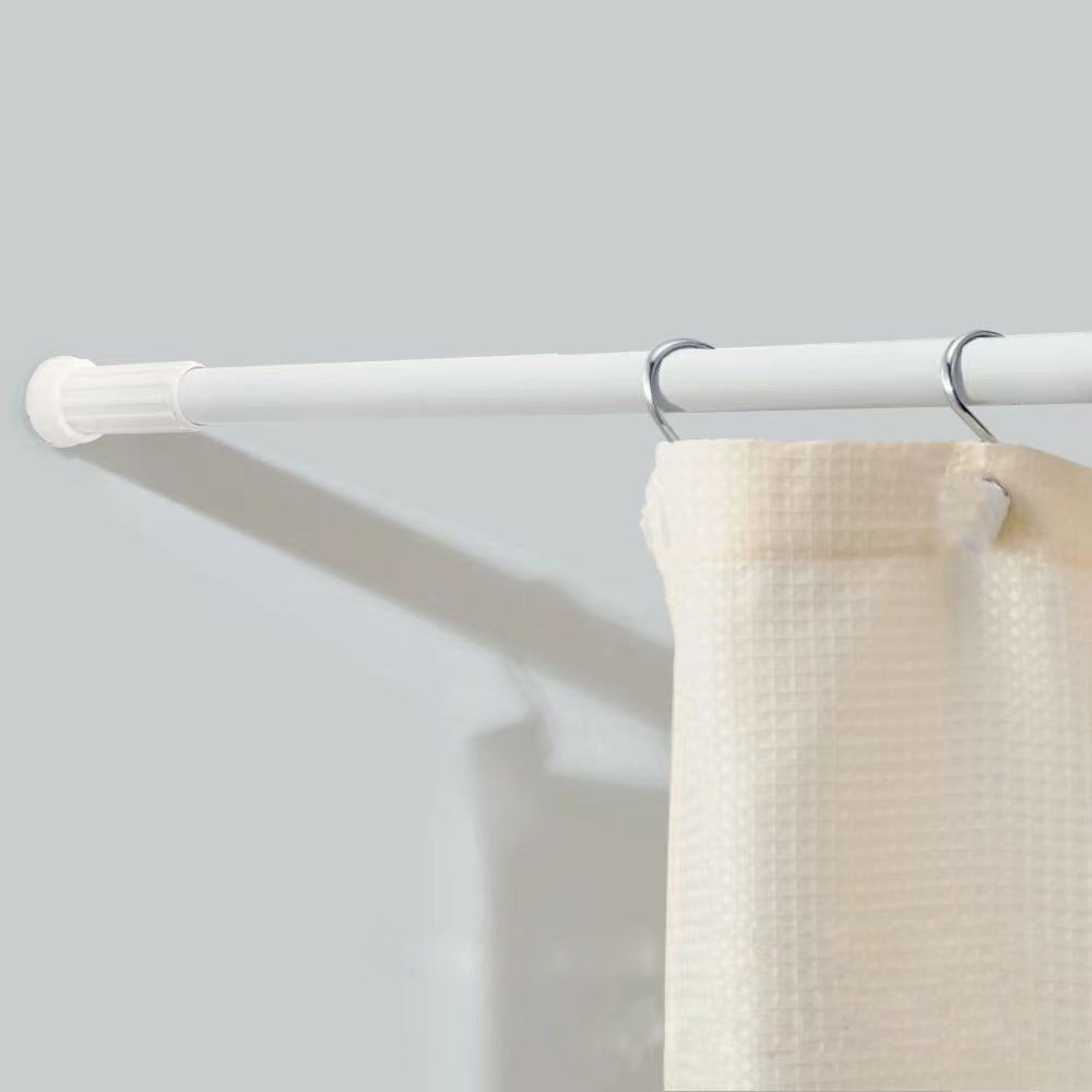 shower curtain rail towel poles bathroom rod adjustable hanging clothes drying rod telescopic curtain rod