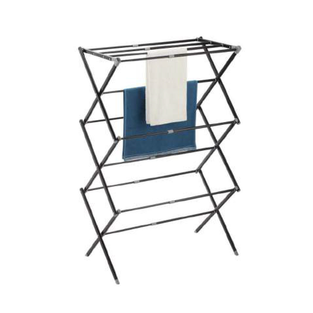 Wireking 8M drying space 3 Tier Extendable Drying stands collapsible mini clothing rack for Baby Clothes