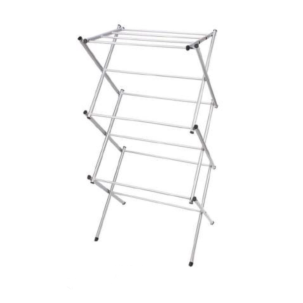 Wireking 8M drying space 3 Tier Extendable Drying stands collapsible mini clothing rack for Baby Clothes