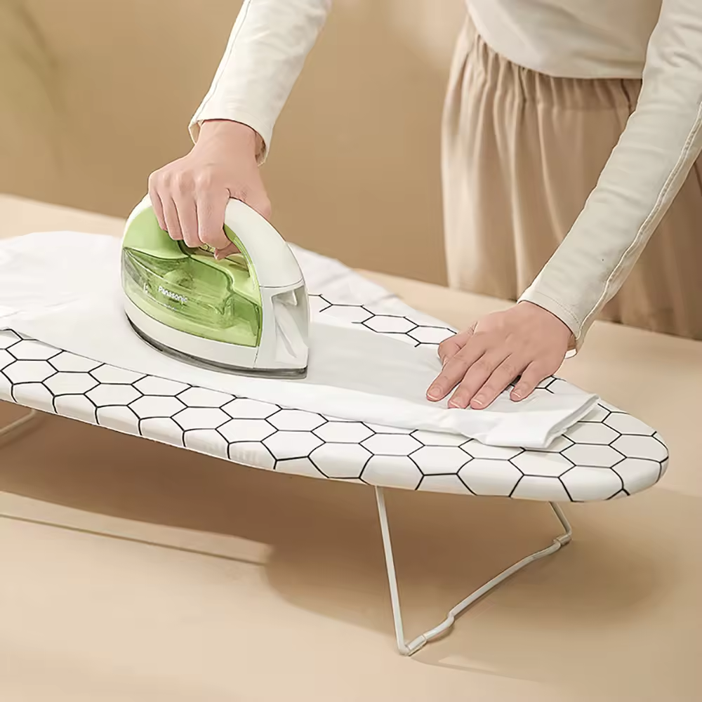 2024 Heavy Duty Tabletop Portable Mini Metal Ironing Board for Sewing, Household, Craft Room