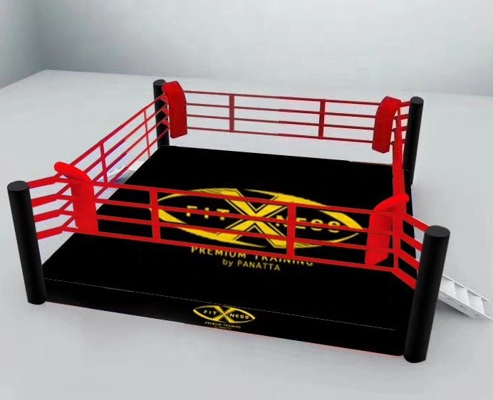 Factory high quality Wrestling AIBA approved boxing ring used inflatable boxing ring