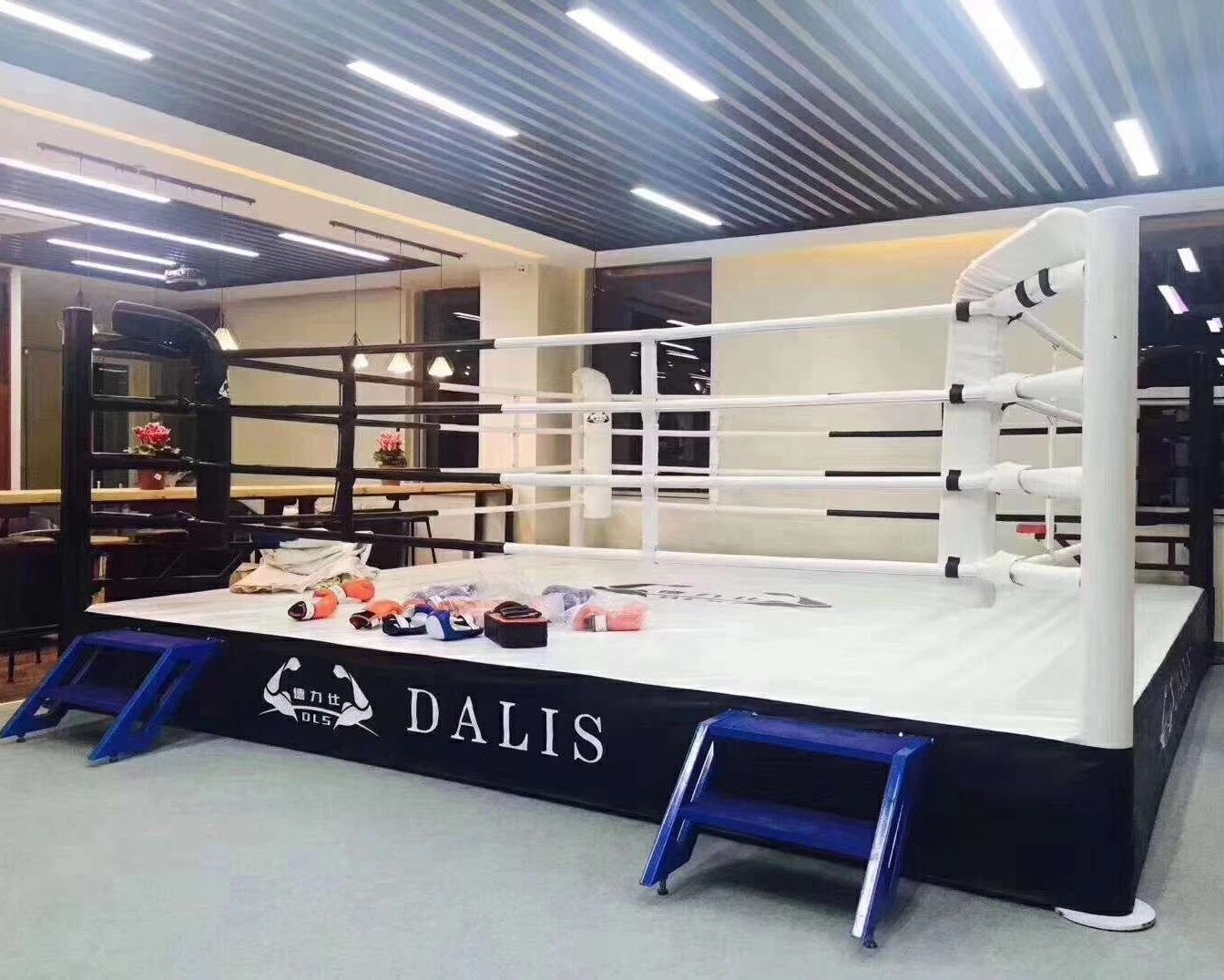 Factory high quality Wrestling AIBA approved boxing ring used inflatable boxing ring