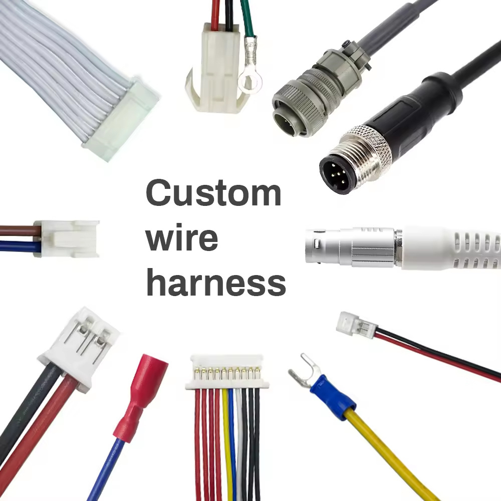 Factory Customized Wire Harness Assembly All Kinds Equipment Connector Wires Cable Assembly Wiring Harness