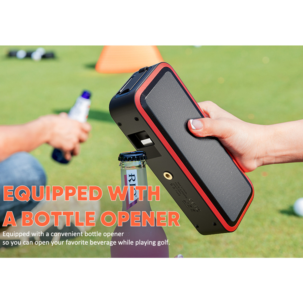 Outdoor Multi-link Stereo Golf Speaker Waterproof HIFI Sound Strong Magnetic Attraction Golf Cart Wireless Magnet Liquid Speaker