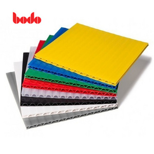 Excellent 4'x8' PP Hollow Board Corrugated Plastic Danpla Sheet For Floor Protection