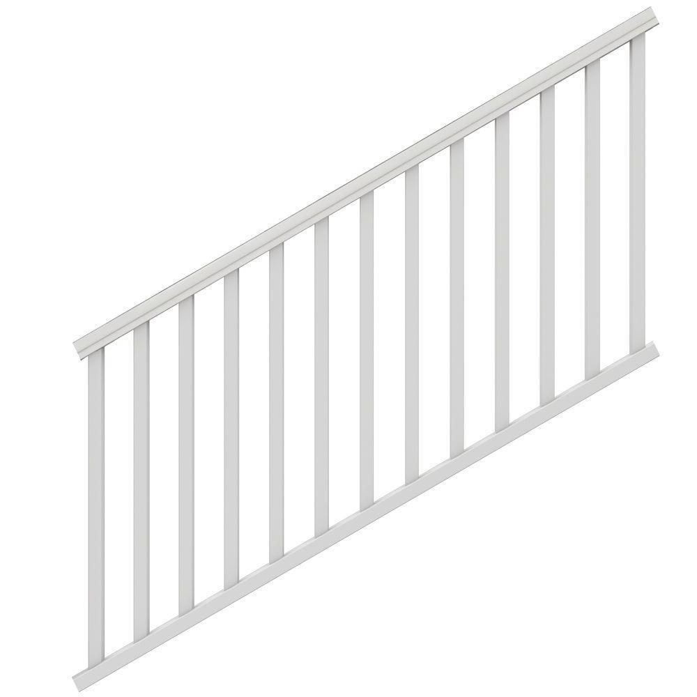 PVC Plastic Balcony Vinyl Staircase Railing