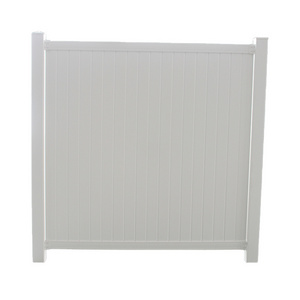 Garden White Plastic PVC Vinyl fencing Privacy Fence Richmond GATE