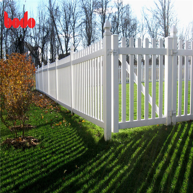 6ft H.x8ft W.White Plastic used Vinyl Pvc privacy fence for sale