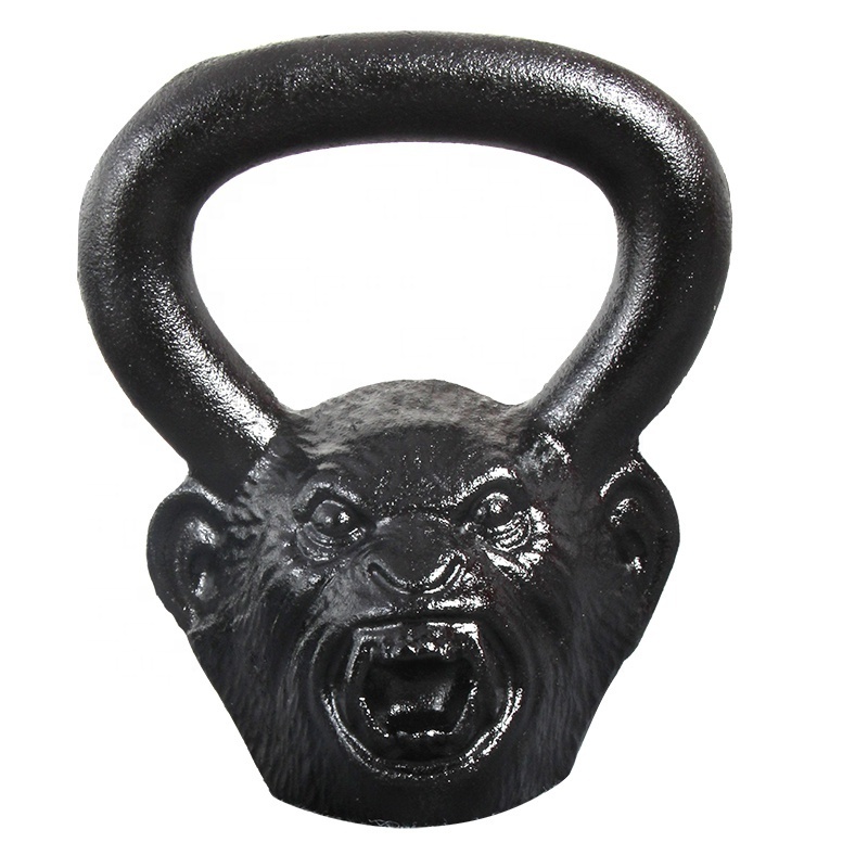 New Arrival Weightlifting Kettlebell Gym Fitness Equipment Competition Cast Iron Monkey Kettlebells