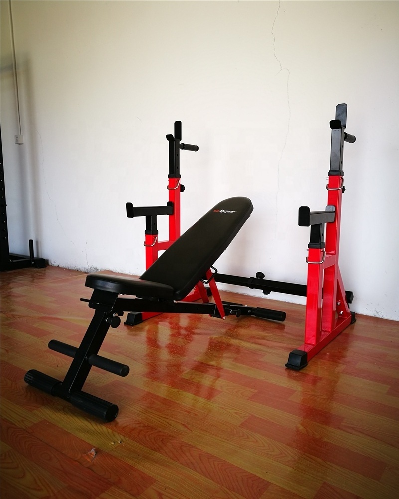 home use half rack system power rack gym bench squat rack for sale