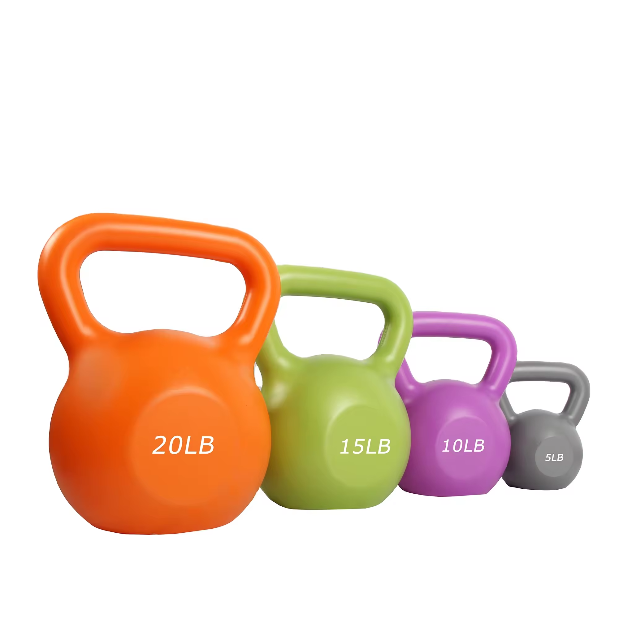 Hot selling cement kettlebell colored weight lifting Competition  kettle bell for strength fitness exercise