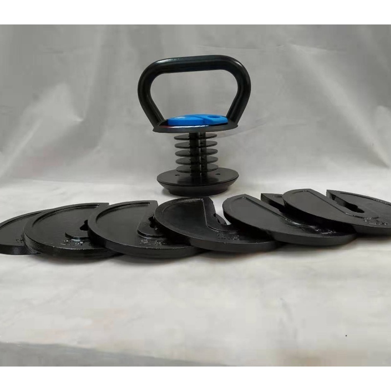 Wholesale cast iron KettleBell Fitness Equipment gym adjustable kettlebell