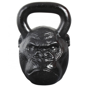 New Arrival Weightlifting Kettlebell Gym Fitness Equipment Competition Cast Iron Monkey Kettlebells