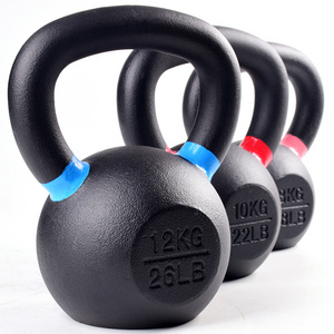 Cast iron kettlebells for the gym weight lifting equipment 50 LBS customizable kettlebells