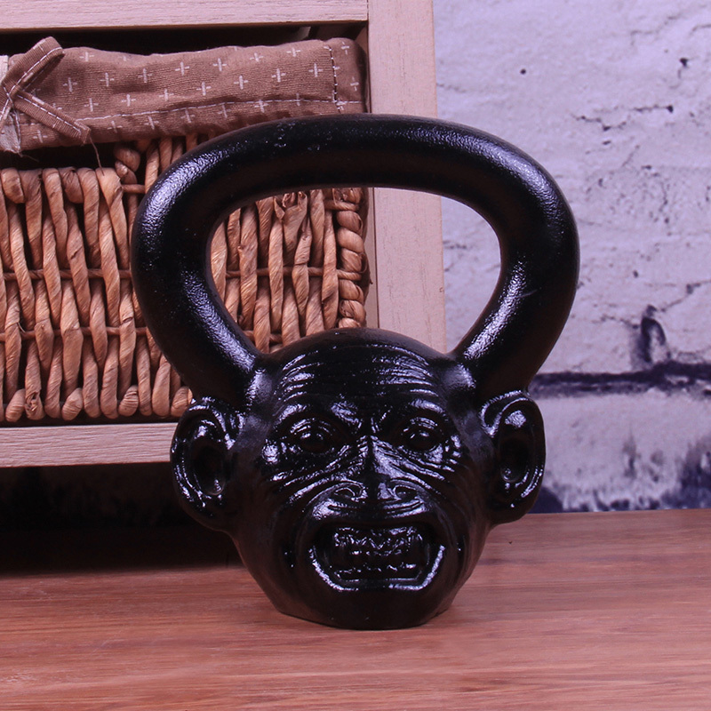 New Arrival Weightlifting Kettlebell Gym Fitness Equipment Competition Cast Iron Monkey Kettlebells