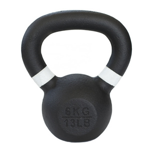 Cast iron kettlebells colorful kettle bell  weight lifting competitive kettle bell set