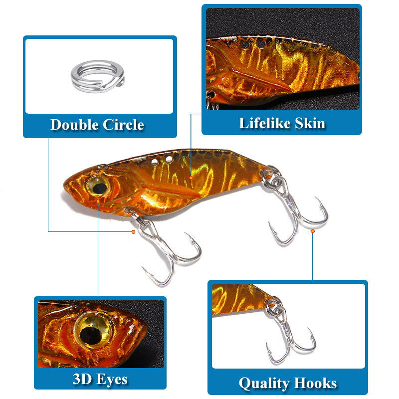 Fishing Sequin Lures Baits Saltwater Fishing Outdoor Sports Game