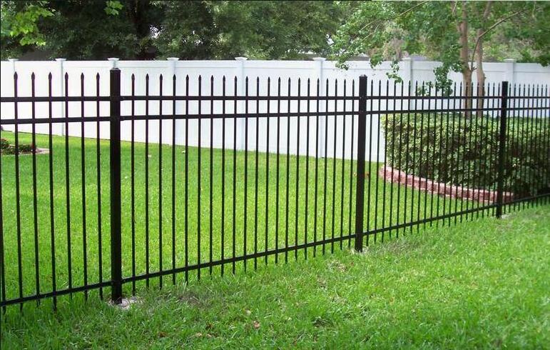 Modern steel fence design philippines  used garden fencing iron fence for backyard