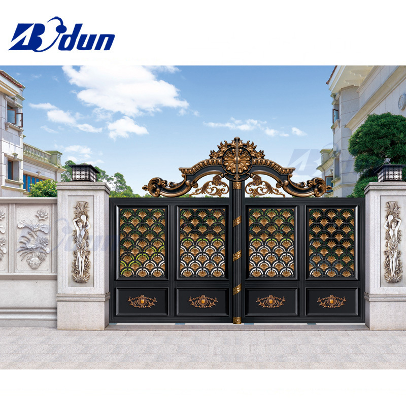 Wrought Iron Gate/High-quality New Design Small Iron Gate/Single Gate For Home