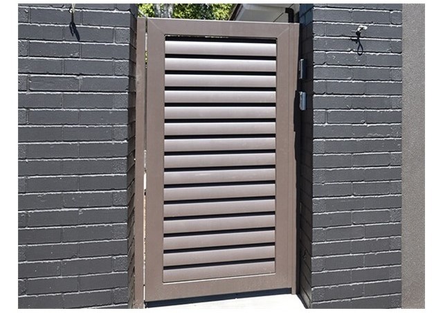 Security gates sliding gates aluminum alloy door