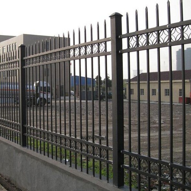 Modern steel fence design philippines  used garden fencing iron fence for backyard