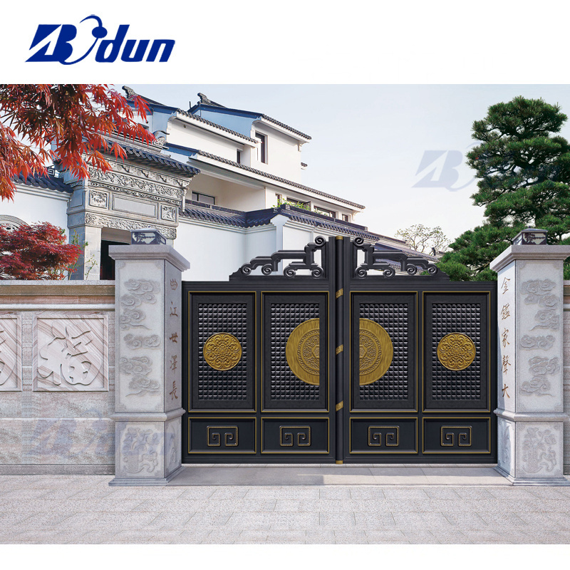 Wrought Iron Gate/High-quality New Design Small Iron Gate/Single Gate For Home