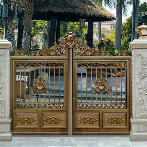 aluminum gate pillar design main gate