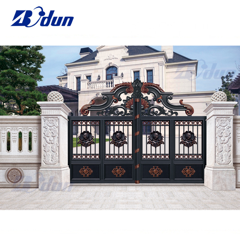 Wrought Iron Gate/High-quality New Design Small Iron Gate/Single Gate For Home