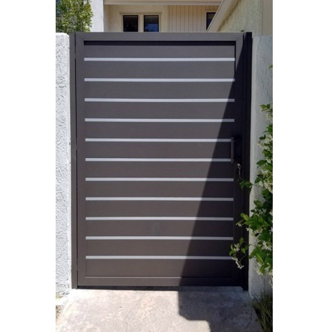 Security gates sliding gates aluminum alloy door