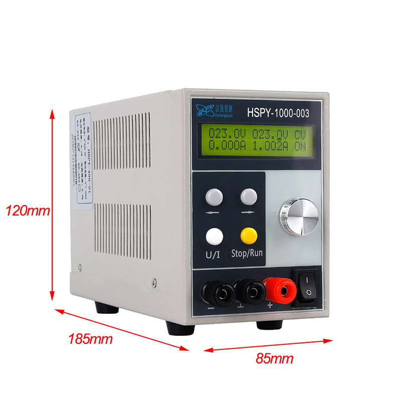 HSPY-1000-0.5 1000V 0.5A 500W DC Programmable Regulated Power Supply for School Teaching Lab Testing Cellphone Repairing