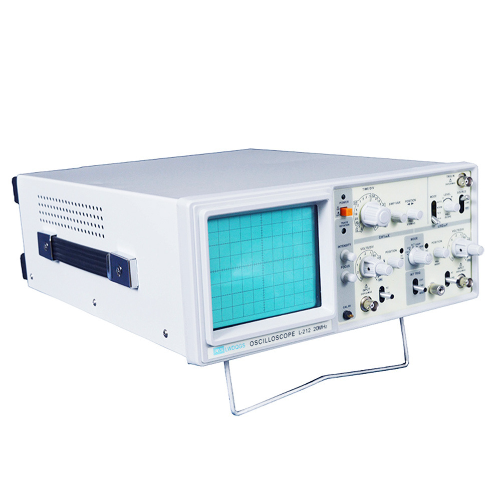 LW L-50100 100MHZ Analog Oscilloscope Dual Channel Desktop Oscilloscope for Laboratory Teaching