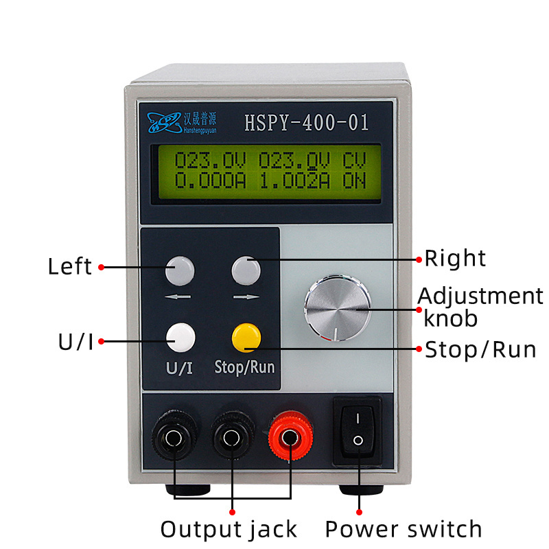 HSPY-1000-0.5 1000V 0.5A 500W DC Programmable Regulated Power Supply for School Teaching Lab Testing Cellphone Repairing