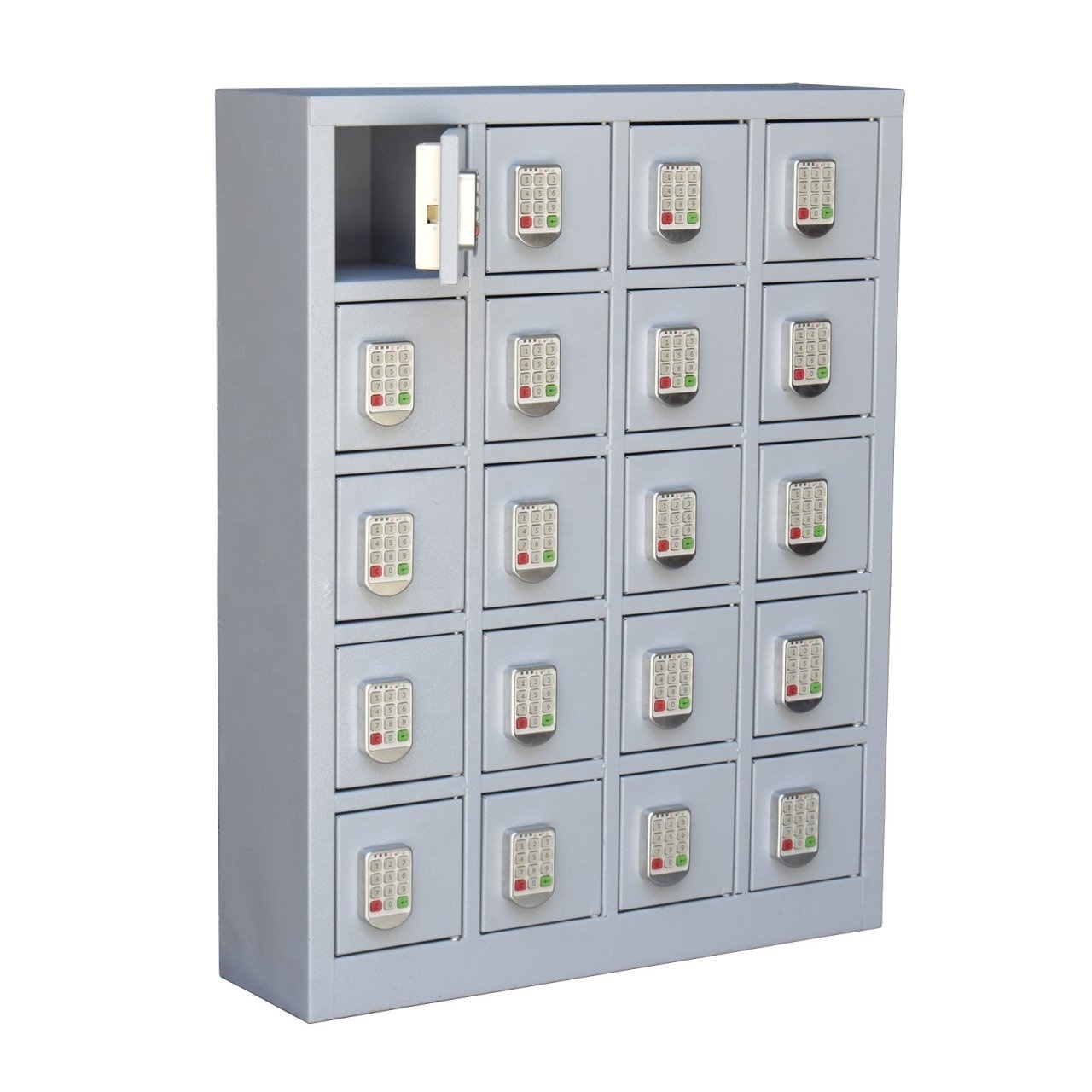 Electronic Metal Locker High Quality 20 Doors For Factory School Hospital Gym Hotel Digital Electronic Password Lock