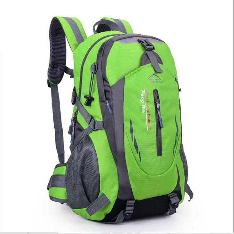 European Multifunctional Waterproof Outdoor Sport Lightweight Foldable Backpacks Travel Camping Hiking Knapsack Wholesale