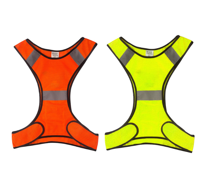 Wholesale Reflective Gear High Visibility Reflective Safety Vest for Running Jogging Biking