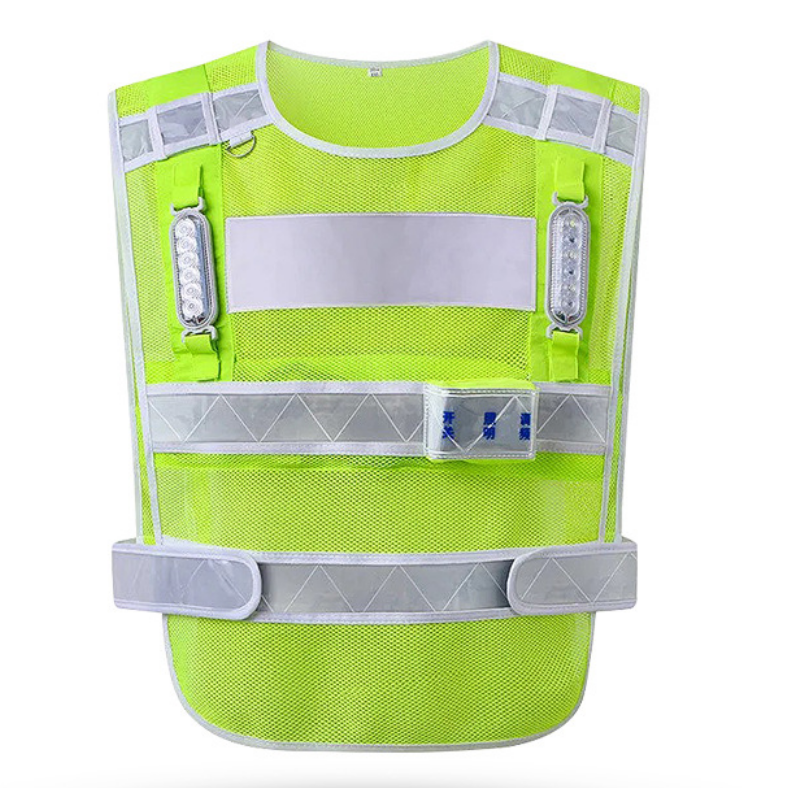 Direct sales grid vest reflective vest safety suit fluorescent vest riding reflective