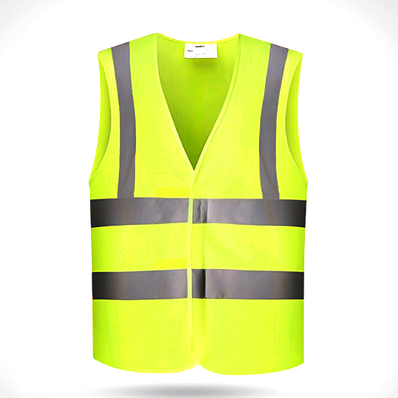 Customized high quality reflective vest with 4 reflective stripes reflective vest construction site safety suit