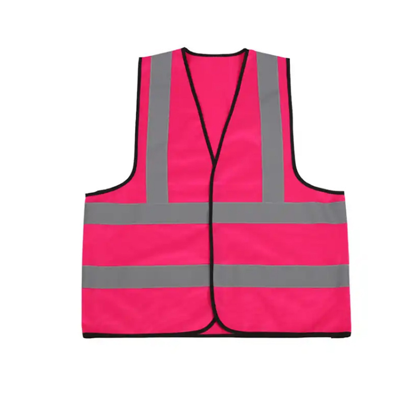 Customized high quality reflective vest with 4 reflective stripes reflective vest construction site safety suit