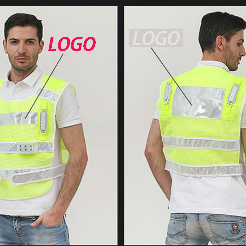 Direct sales grid vest reflective vest safety suit fluorescent vest riding reflective