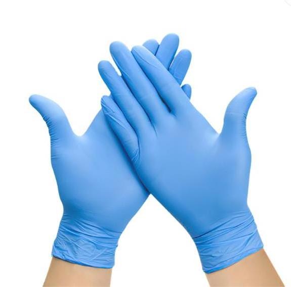 Best Blue Disposable Nitrile Gloves Touchntuff for Mechanics powder free Polyco bodyguard nitrile gloves