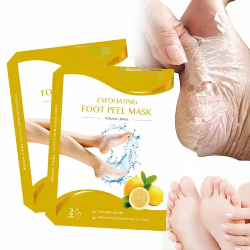 Wholesale Feet Skin Care Peel Off Mask Moisturizing Exfoliating Footmask Natural Organic Foot Peeling Masks