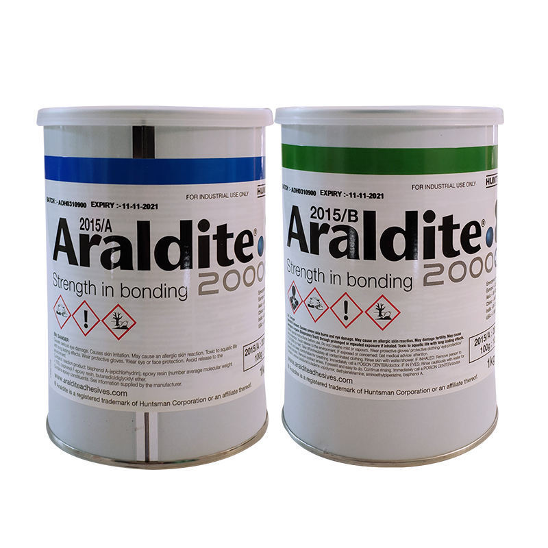 Araldite 2015 2kg light yellow slow-drying  AB Glue adhesive metal plastic structural epoxy adhesive