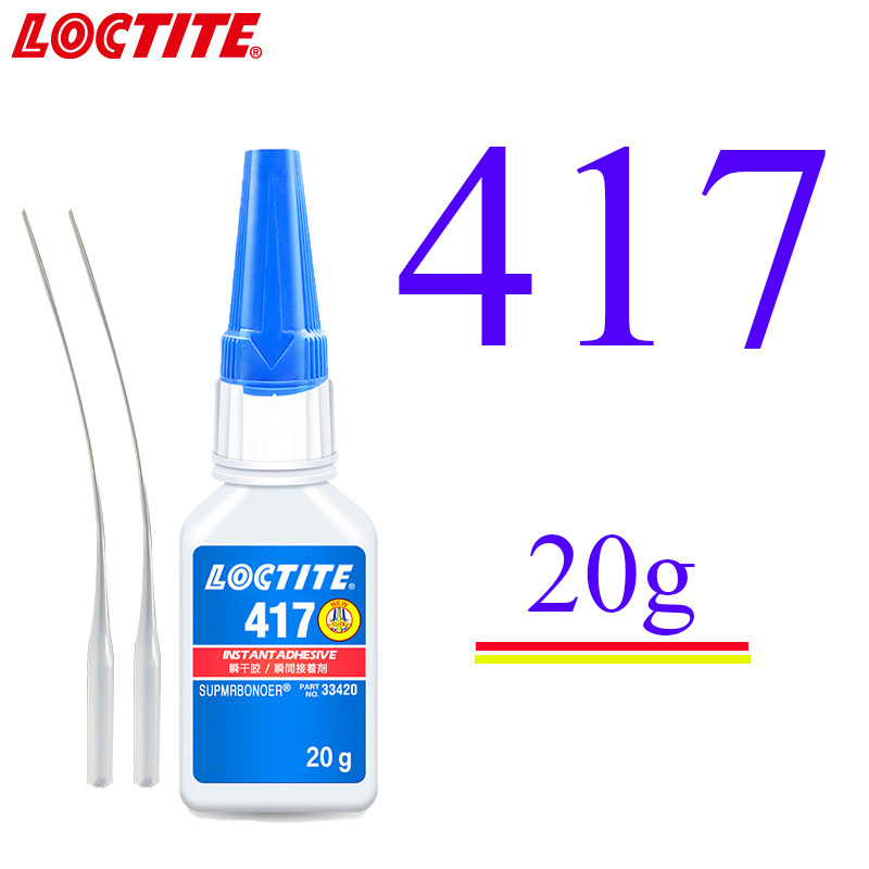 20G Loctiter 417 420 422 Super Instant Dry Glue High Viscosity Adhesive Metal Glass Bonding