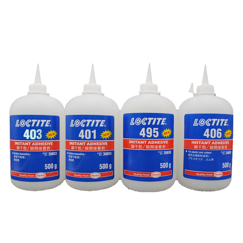 500G Super Glue Loctiter 406 495 480 403 Instant Glue Liquid For Plastic Rubber Metal Ceramic Repairing Not Whitish And Odorless