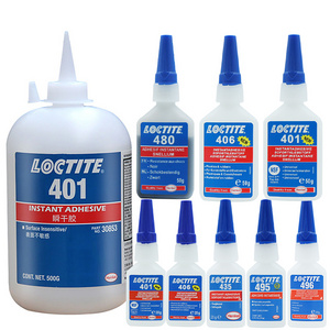 20G 50G 500G European Loctiter 401 403 406 416 480 495 496 Super Glue 435 425 415 408 498 Adhesive Metal Wood Quick Drying Glue