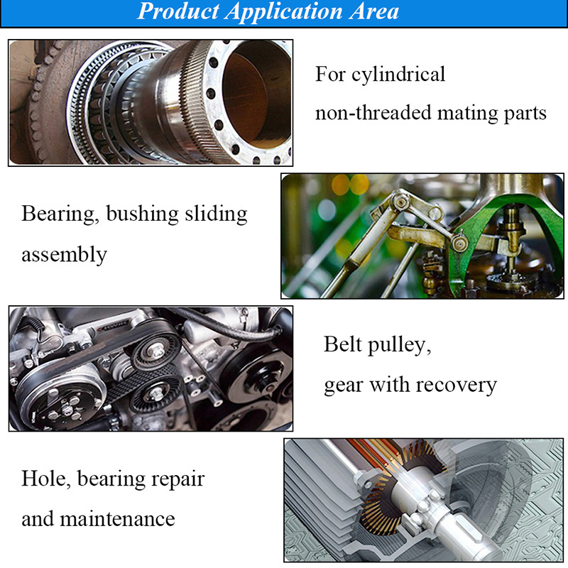 50Ml Loctiter 638 Bearing Glue High Viscosity Cylindrical Parts Permanent Glue Suitable For Large Gap Locking