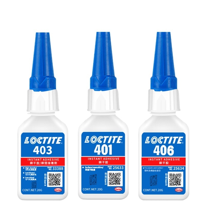 Instant Adhesive 20G Loctiter 401 403 406 Colorless Transparent Super Glue